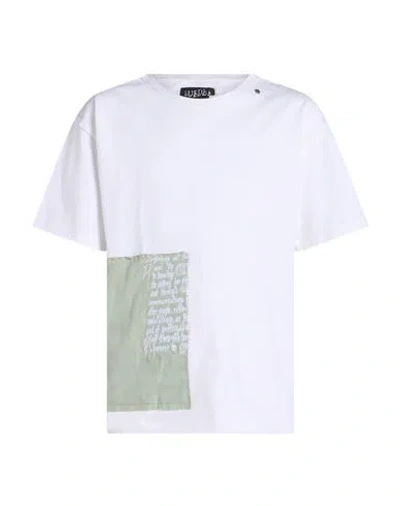 Lueder Man T-shirt White Size L Cotton