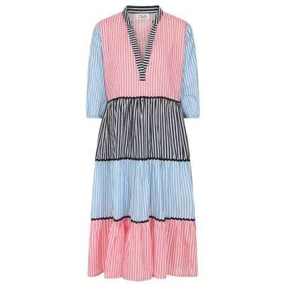 Luella Fashion Women's Vienna Short Cotton Dress In Multi