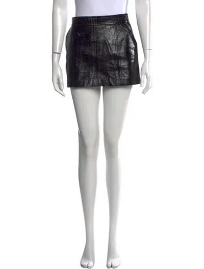 Pre-owned Luella Mini Skirt In Black