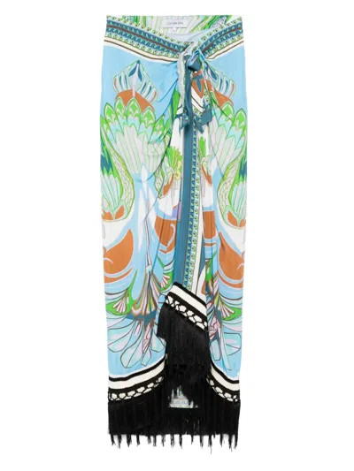 Lug Von Siga Aya Maxi Skirt In Multicolor