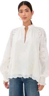 Lug Von Siga Laura Top Offwhite In White