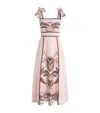 Lug Von Siga Ornella Midi Dress In Pink