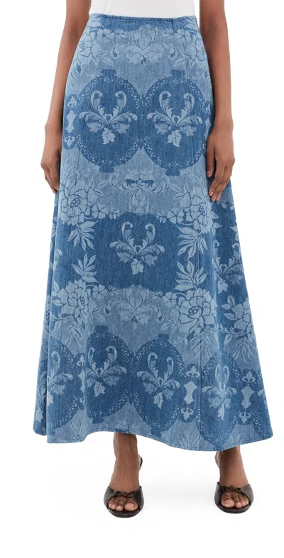 Lug Von Siga Mandy Skirt Navy Blue
