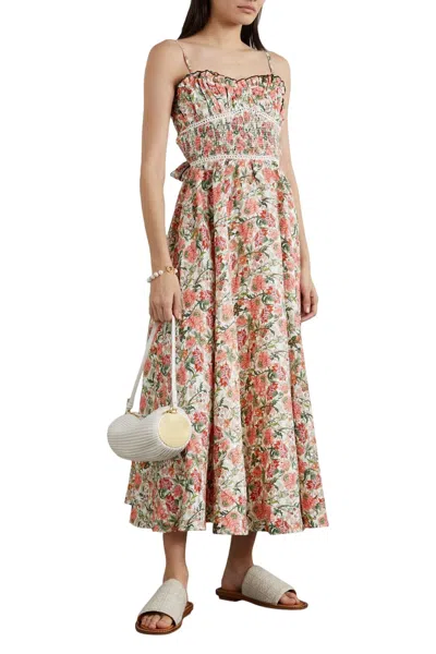 Lug Von Siga Melody Dress In Floral In Multi