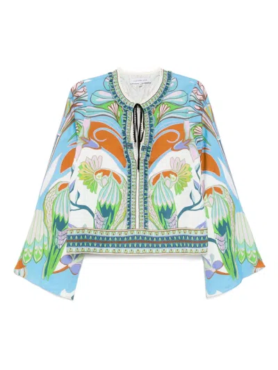 Lug Von Siga Tess Blouse In Blue
