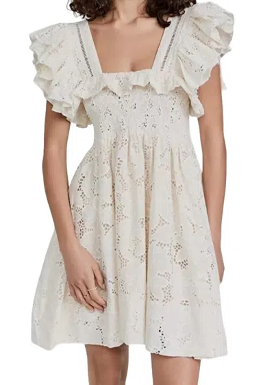 Lug Von Siga Valery Dress In Stone In White
