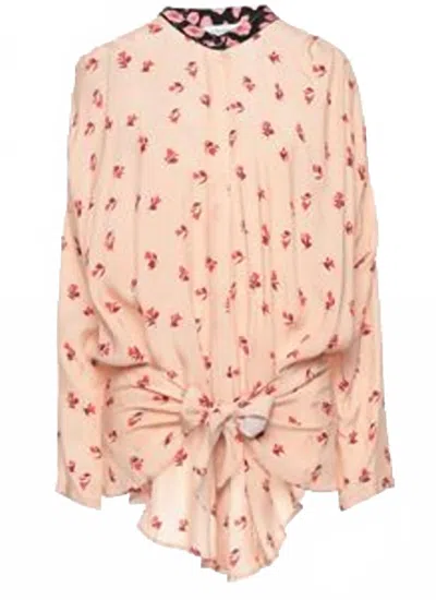 Lug Von Siga Women's Floral Top In Blush In Pink