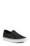 Lugz Clipper Slip-on Sneaker In Black/white