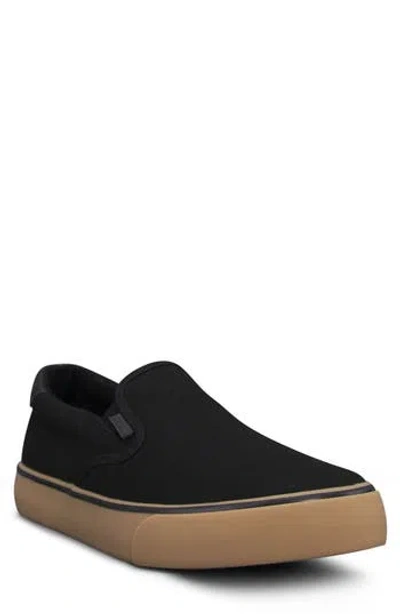 Lugz Clipper Slip-on Sneaker In Black