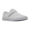 Lugz Clipper Strap Mens Round Closed Toe Slip-on Shoe In White