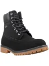 LUGZ CONVOY MENS W FAUX FUR ANKLE BOOTS