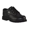 Lugz Drifter Lo Lx Mens Block Heel Lace Up Boots In Black