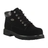 Lugz Drifter Lx Mens Block Heel Lace Up Boots In Black