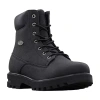 Lugz Empire Hi Mens Flat Heel Lace Up Boots In Black