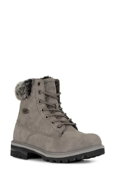 Lugz Empire High Faux Fur Lug Sole Boot In Multi