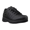 Lugz Grapple Slip Resistant Mens Round Closed Toe Work Shoes In Black
