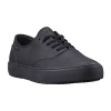 Lugz Lear Slip Resistant Mens Round Closed Toe Work Shoes In Black