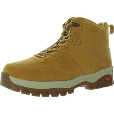 Lugz Mens Lined Man Made Hiking Boots In Multi