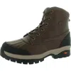 Lugz Mens Water Resistant Man Made Winter & Snow Boots In Brown