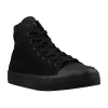 Lugz Stagger Hi Mens Cap Closed Toe Oxford Shoes In Black