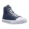 Lugz Stagger Hi Mens Cap Closed Toe Oxford Shoes In Blue