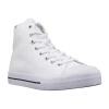 Lugz Stagger Hi Mens Cap Closed Toe Oxford Shoes In White