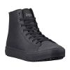 Lugz Stagger Hi Slip Resistant Mens Cap Closed Toe Work Shoes In Black