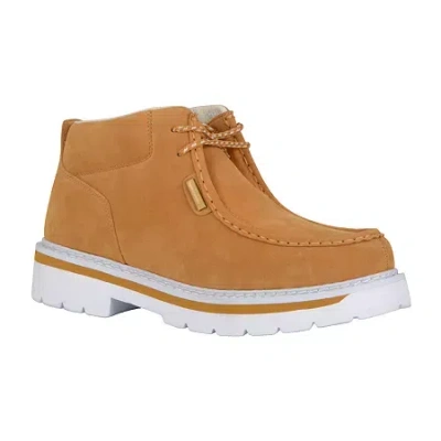Lugz Strutt Lx Mens Flat Heel Chukka Boots In Brown