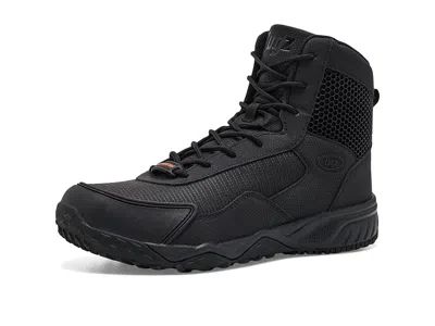 Lugz Tactic Slip Resistant Men's Boots Black: 7.5 W, Synthetic/textile