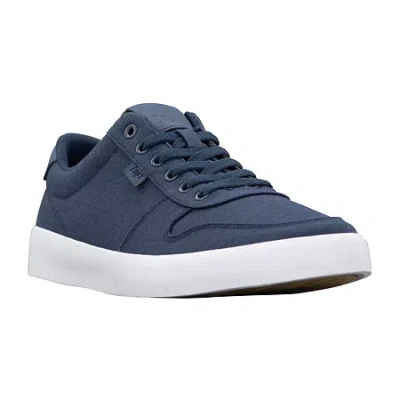 Lugz Vine Mens Moc Closed Toe Oxford Shoes In Blue