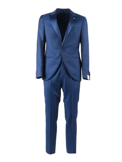 Luigi Bianchi Abito Drop 8 In Blue