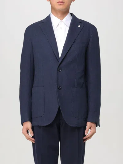 Luigi Bianchi Blazer  Herren Farbe Blau
