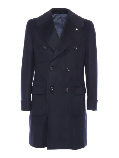Luigi Bianchi Cappotti In Blue