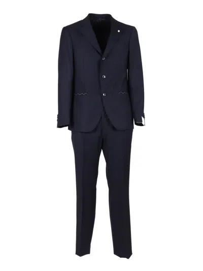 LUIGI BIANCHI CLASSIC TAILORED FIT MEN'S SUIT