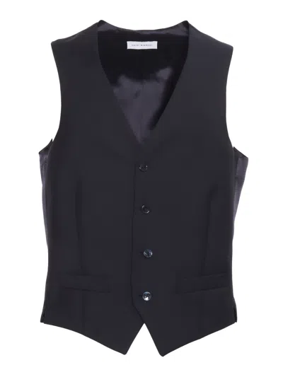Luigi Bianchi Gilets In Blue