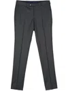 Luigi Bianchi Wool Trousers In Grey