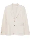 Luigi Bianchi Light Beige Linen Jacket