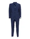 Luigi Bianchi Mantova Bright Blue Suit In Blue