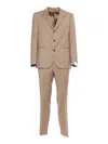 Luigi Bianchi Mantova Brown Mens Suit In Brown