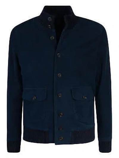 Pre-owned Luigi Bianchi Mantova Cargo Buttoned Bomber