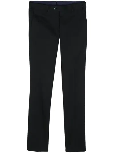 Luigi Bianchi Mantova Cotton Chino Trousers In Blue