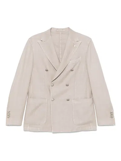 Luigi Bianchi Mantova Double Breasted Blazer