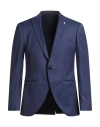Luigi Bianchi Mantova Flirt Man Blazer Navy Size 42 Wool In Blue