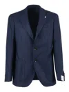 Luigi Bianchi Mantova Jacket In Blue