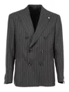 Luigi Bianchi Mantova Jacket In Gray