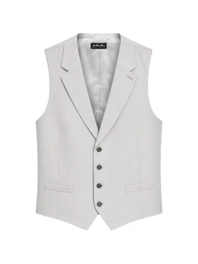 Luigi Bianchi Mantova Lubiam Button-fastening Waistcoat In Gray