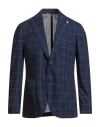 Luigi Bianchi Mantova Man Blazer Blue Size 40 Wool In Blue