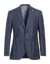 Luigi Bianchi Mantova Man Blazer Blue Size 40 Wool In Blue