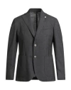 Luigi Bianchi Mantova Man Blazer Charcoal Size 46 Wool In Gray