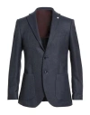 Luigi Bianchi Mantova Man Blazer Navy Size 42 Wool In Blue